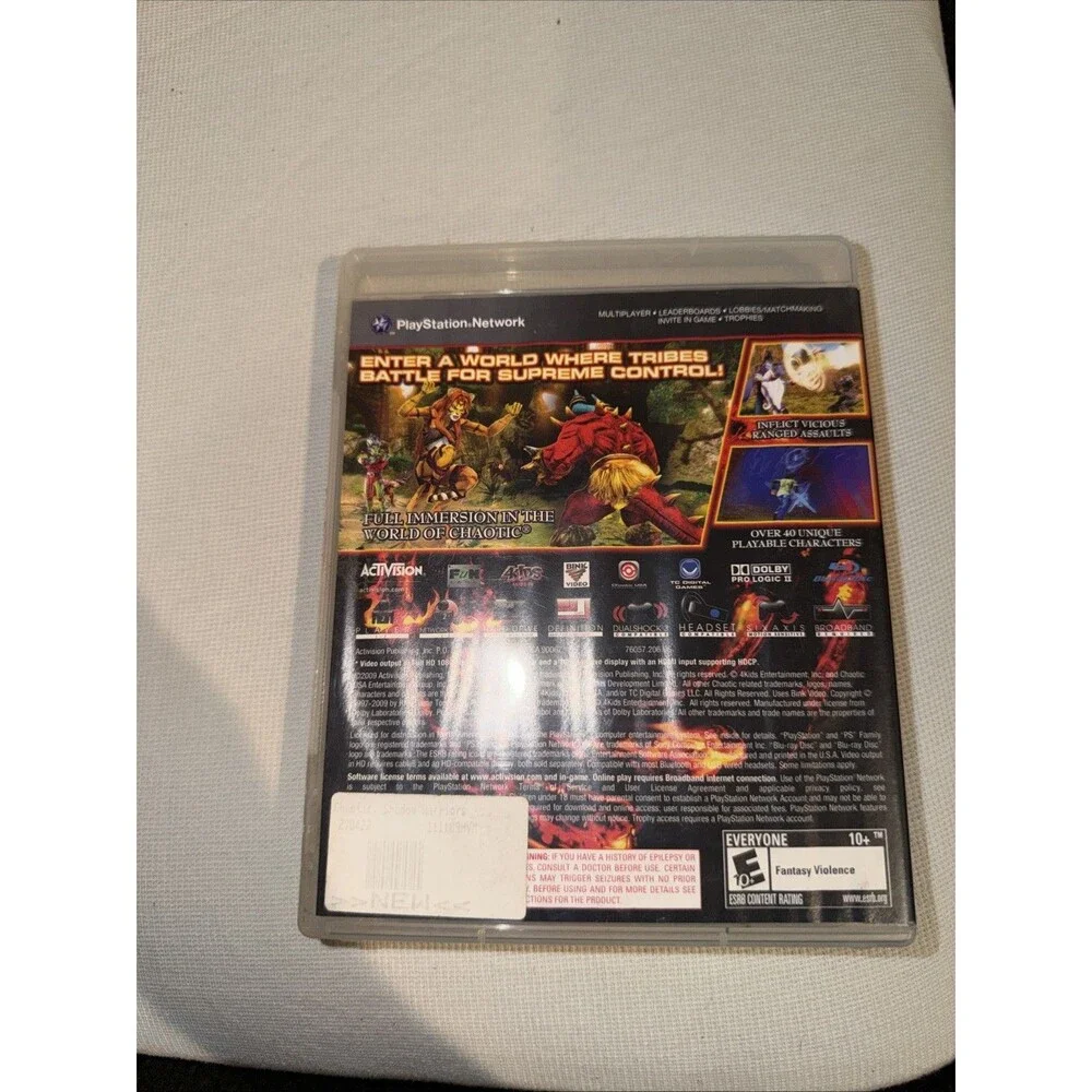 Chaotic: Shadow Warriors (Sony PlayStation 3, 2009)